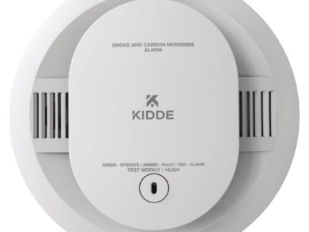 Smoke & Carbon Monoxide Detector Photoelectric Electrochemical Sensor Battery Powered Supply