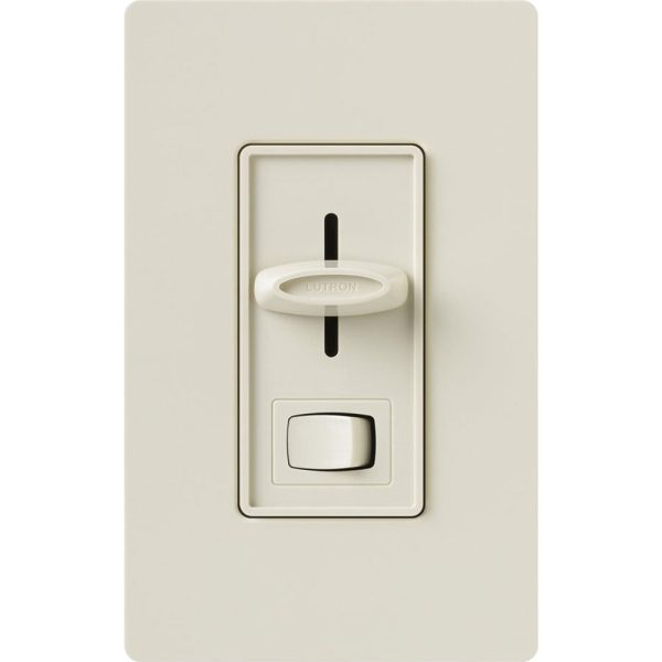 Skylark 1.5 Amp 3-Speed Slide-to-Off Fan Control and Light Switch, Single Pole, Light Almond Online now