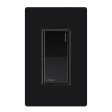 Sunnata Single Pole Multi-Location Rocker Light Switch, Black Online now