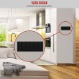 6-Gang Decorator Rocker Wall Plate Black Fashion