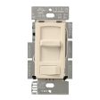 Skylark Contour Slide Dimmer Switch ELV+, 300 Watts, Single Pole or 3-Way, Light Almond Discount