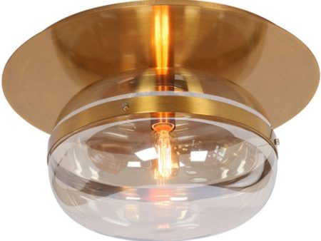 Nottingham 14 in Flush Mount Light Brass Finish Online