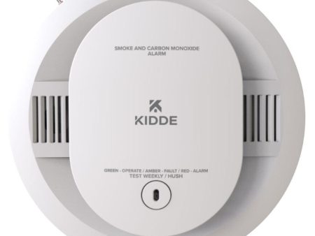 Smoke & Carbon Monoxide Detector Photoelectric Electrochemical Sensor Hardwired with AA Battery Online