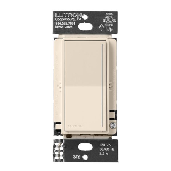 Lutron Sunnata PRO Companion Multi-Location Dimmer, Not for Standalone Use, Light Almond Sale