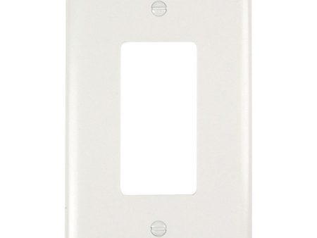 TradeMaster 1-Gang Junior Jumbo Decorator Wall Plate, White Online Hot Sale