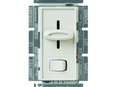 Skylark 1.5 Amp 3-Speed Slide-to-Off Fan Control and Light Switch, Single Pole, Light Almond Online now