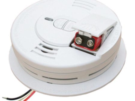 I12060 Smoke Detector Ionization Sensor Hardwired with 9V Battery Online Sale