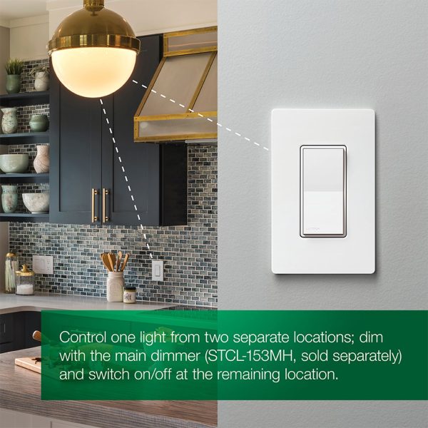 Sunnata LED+ Touch Dimmer Switch, 3-Way or Multi Location, White Online now