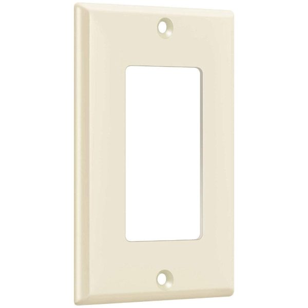 1-Gang Decorator Rocker Wall Plate Light Almond Online