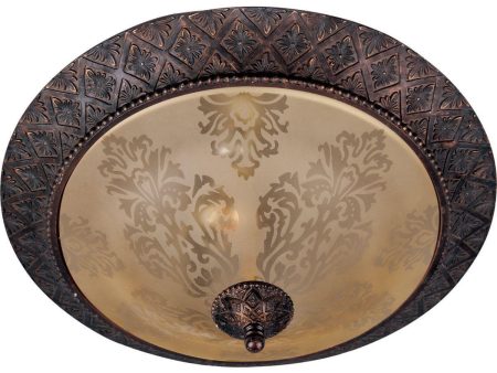 Symphony 19 in. Ceiling Flush Mount Light Bronze Finish Online now