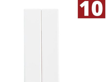 Address Number 2 Half Size Blank Tiles White Finish Sale