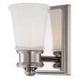 6 in. Wall Sconce Polished Nickel finish Sale