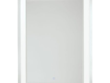 23.88 In. X 31.75 In. LED Vanity & Bathroom Mirror With Touch On Off Dimmer Function Fashion