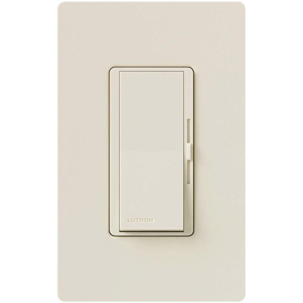 Diva Light Switch and Fan Speed Control, Single Pole, Light Almond Hot on Sale