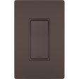 radiant 4-Way Rocker Light Switch, 15-Amp, 120V, Dark Bronze Cheap