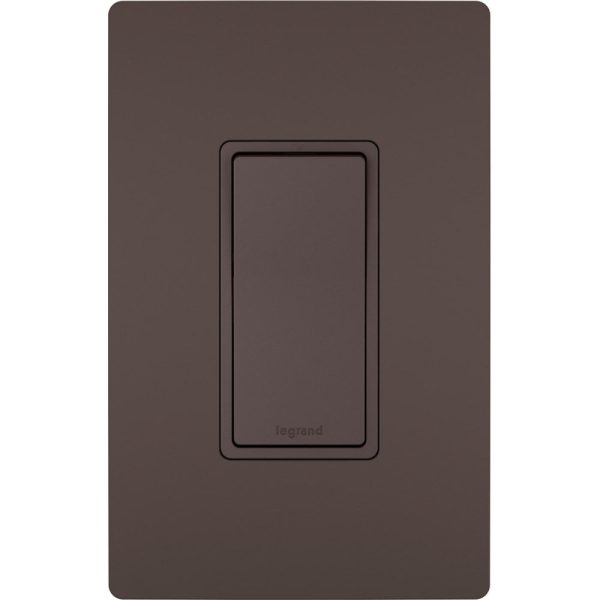 radiant 4-Way Rocker Light Switch, 15-Amp, 120V, Dark Bronze Cheap