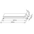 CoreTech VPL LED Driver, 35W, Selectable Constant Current 250-360mA, 0-10V Dimming, 2 Channels, 120-277V Input For Sale