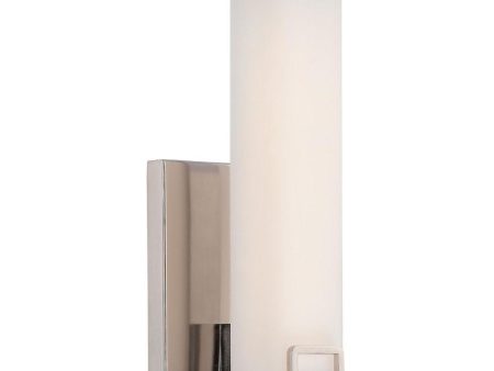 13 in.LED Wall Sconce Polished Nickel finish For Sale