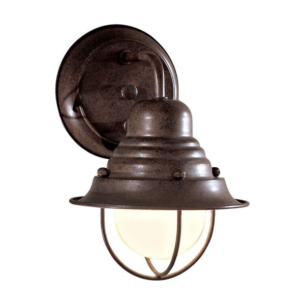 Wyndmere 9 in. Outdoor Barn Light Antique Bronze Finish For Discount