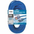 100 ft. 12 3 SJTW Glacier Flex Extreme Cold WeatherÂ Extension CordÂ w Power Indicator Light Blue For Cheap