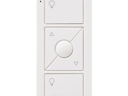 Pico Wireless Control 3-Button Smart Remote with Raise Lower, White For Discount