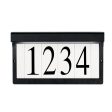 Address 12 in. Rectangular LED Lights Frame Textured Black finish For Discount