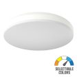 CRVFA 14 In. LED Drum Light 120V Selectable CCT White Finish For Discount