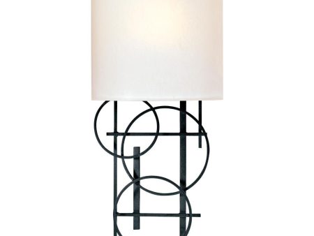 18 in. Wall Light Black finish Online