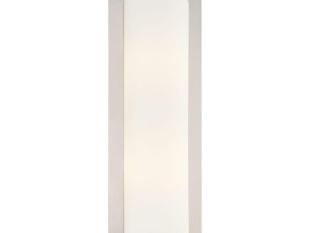 19 in. Wall Light Brushed Steel finish Supply