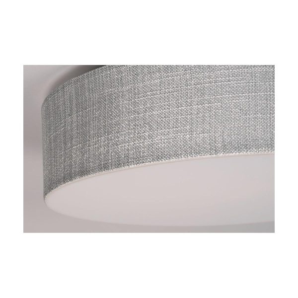 Ashland 15 Inch LED Flush Mount Light, Selectable CCT, Gray Finish Online