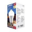 A19 LED Bulb with PIR Sensor, 12 Watts, 1050 Lumens, 3000K, E26 Medium Base, Frosted Finish Discount