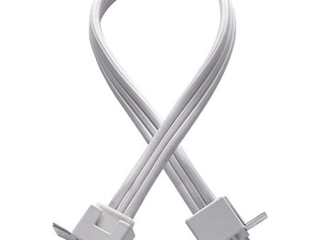 12in. Interconnect Cable For Undercabinet Lights, White Finish Online Sale