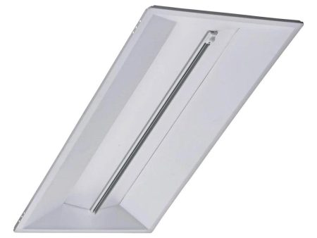 2x4 Architectural LED Troffer Light, 4000 Lumens, 120 277V For Sale