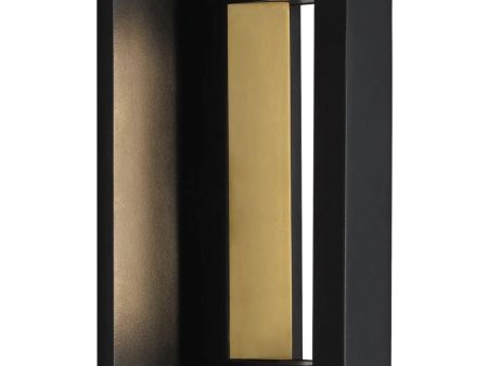 Anton 8 in. LED Wall Sconce Black finish Online Hot Sale