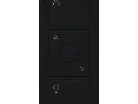 Pico Wireless Control 3-Button Smart Remote with Raise Lower, Black Fashion