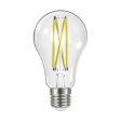 A19 LED Filament Bulb, 100W Equal, 13 Watts, 1500 Lumens, 2700K, E26 Medium Base, Clear, Pack of 4 Online now