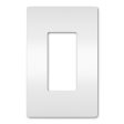 radiant 1-Gang Screwless Wall Plate, White Online now