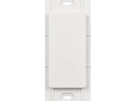 Diva Blank Decorator Outlet Insert, White Online now