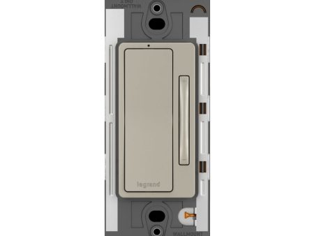 radiant Wireless Smart Dimmer Switch with Netatmo, Nickel Supply