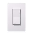 RadioRA 3 Sunnata Single Pole Multi-Location Tap Smart Light Switch, Neutral Required, White Fashion