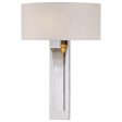 17 in. Wall Light Polished Nickel & Gold finish Fashion