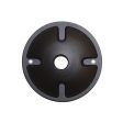 1 Light Die Cast Mounting Plate Dark Bronze on Sale