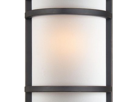 10 in. Wall Light Dark Bronze finish Sale