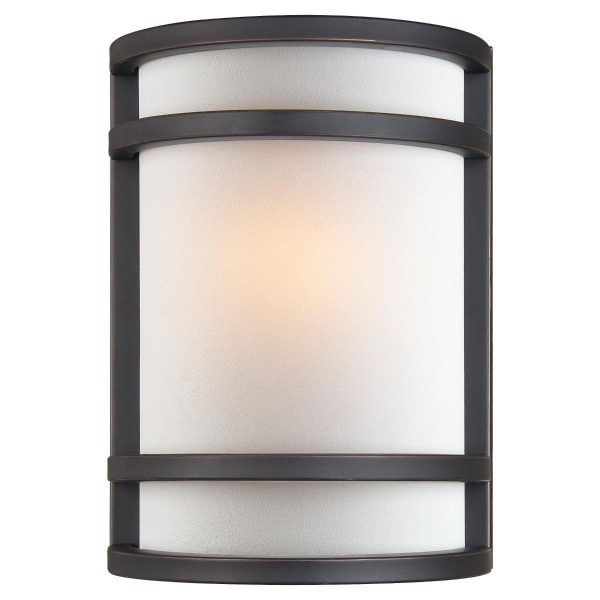 10 in. Wall Light Dark Bronze finish Sale