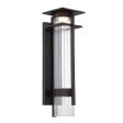 Kittner 21 in. LED Outdoor Wall Sconce Oil Rubbed Bronze & Gold Finish For Cheap