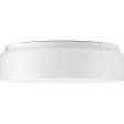 Drums and Clouds 14 in LED Flush Mount Light White finish Online now