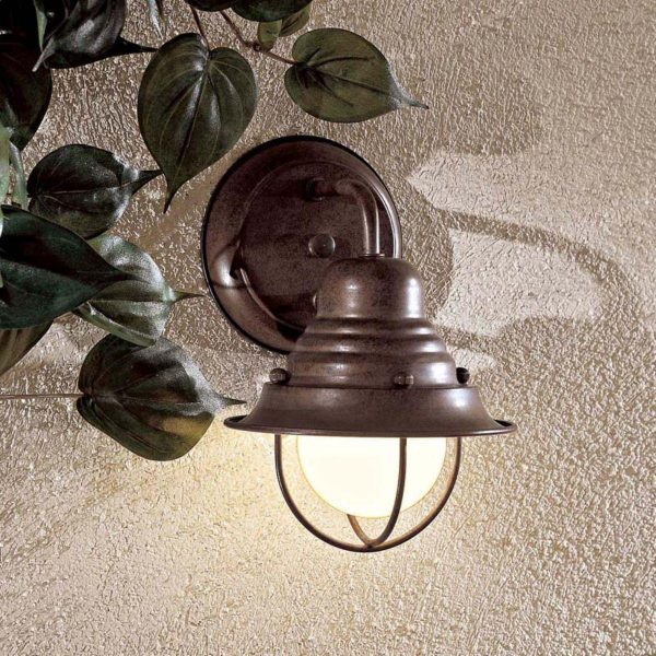 Wyndmere 9 in. Outdoor Barn Light Antique Bronze Finish For Discount