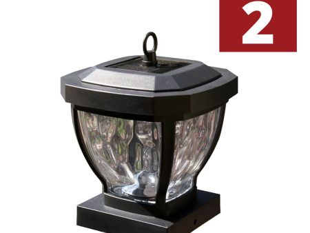 LED Solar Post Cap 4x4 10 Lumens 2700K (Pack Of 2) Fashion