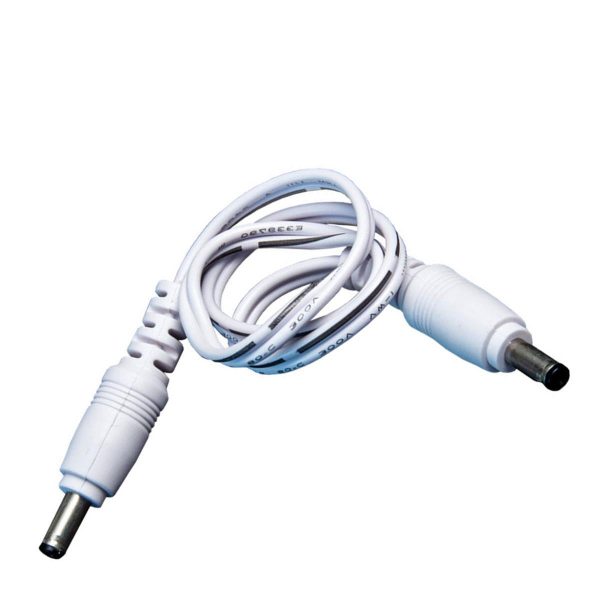 12in. Male to Male Cable Connector For GM Under Cabinet Lighting, White For Cheap