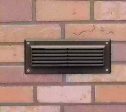 12V Landscape Louvered Brick Step Light Textured Architectural Bronze Sale